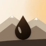 Himalayan mountains with a shilajit resin drop and Australian gum leaves, a beginner's guide to shilajit in Australia